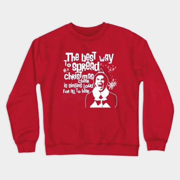 Buddy's Christmas Cheer Crewneck Sweatshirt by PopCultureShirts